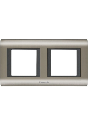 Viko Panasonic Thea 2x2m Sistema Inox+füme Çerçeve - Wvtf18485ıg-tr