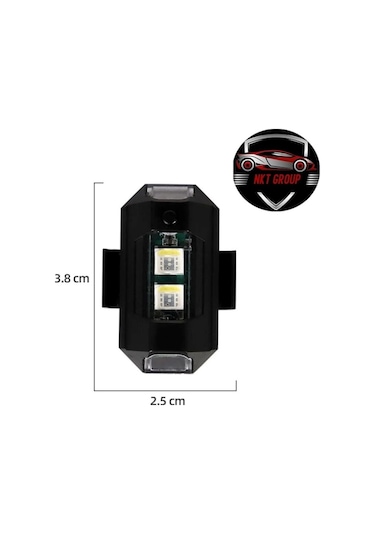 Nkt Group Bisiklet Drone Motosiklet Otomotiv Mini Çakar Led Lamba