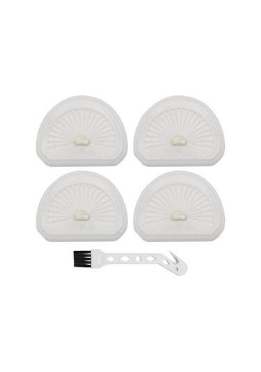 Xurunkeji Black Decker Dustbuster El Süpürgesi Vlpf10 Hlva320j00 Filtreleri İçin 4 Paket Hepa Post Filtre Yedeği