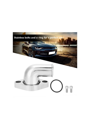 Kosona Chevrolet Motorları İçin 90 Derece Pürüzsüz Metal Su Borusu Bağlantısı - Dönen Kollü Ve Tam Dichteli Sb Bb 265-502 Uyumlu