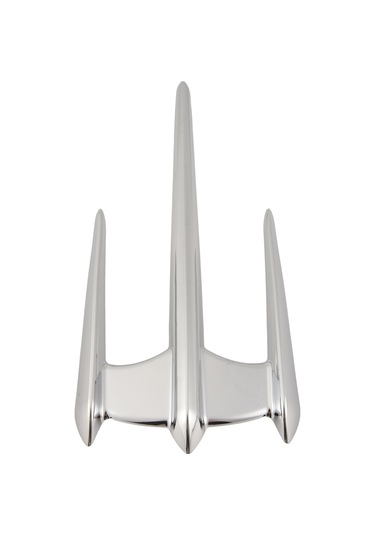 Xurunkeji Honda Goldwing Gl1800 F6b Vtx1300 Vtx1800 İçin Motosiklet Ön Çamurluk Aksan Dekorasyonu Döşemesi Gümüş