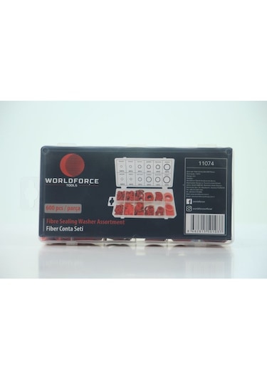 Worldforce Fiber O-Ring 600 Parça Asorti Conta Seti