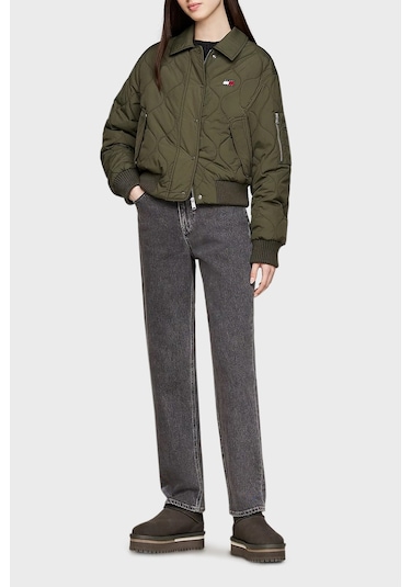 Tommy Jeans Bayan Bot En0en02599 Pl0 Koyu Gri Koyu Gri