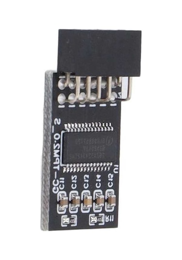 Pazly Gigabyte Uyumlu Tpm 2.0 Modülü - 12 Pin Spı/lpc Arayüzü, Güvenlik Kartı, Intel/amd Anakartlar İçin