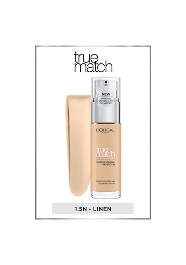 L'Oreal Paris True Match Bakım Yapan Fondöten 1.5N Linen