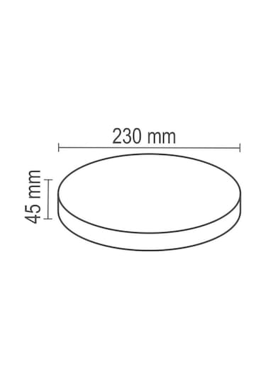 Forlife 36Watt Yeni Nesil Sıva Üstü Led Panel Armatür Beyaz Işık Beyaz