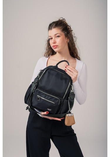 Ççs Kadın Sırt Çantası Ccs18026 Siyah Siyah