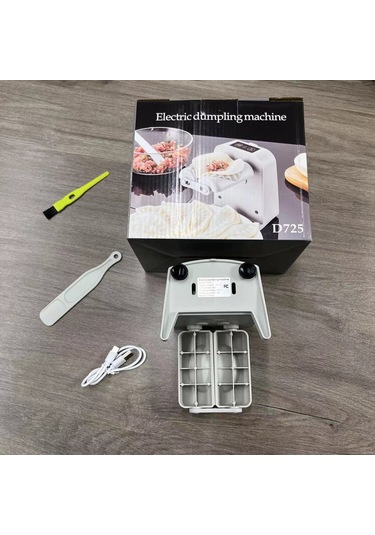 Youtek Evde Otomatik Manti Hamuru Sıkma Makinesi - Küçük Boylu, Kolay Kullanım, Mutfak Zirvesi Uygulaması Beyaz