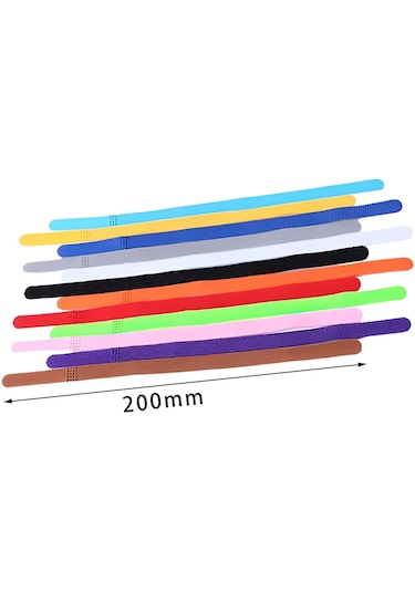 Homyl 12 Adet Tanımlama Köpek Tasmaları Ayarlanabilir Kimlik Açık Mor