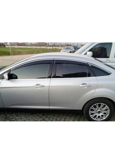 Ford Focus 3 Sd Krom Cam Çıtası 8 Prç 2011 Üzeri Paslanmaz