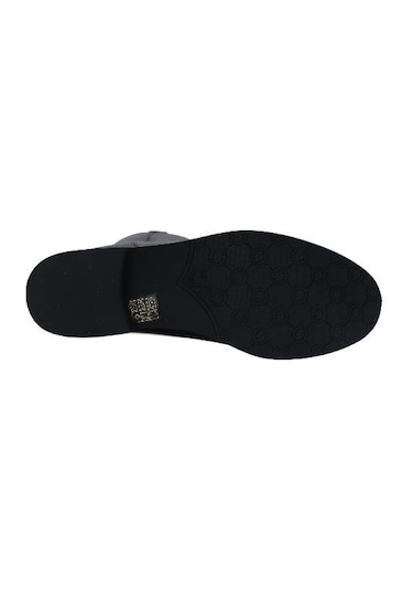 Poletto Hakiki Deri Kahve Çizme Topuklu 482 15-2259 Kahverengi