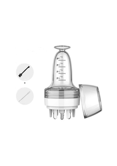 Vkemall "saç Bakımı İçin Pratik Masaj Uygulayıcı - Yağ & Serum Dağıtıcı + Fırça"