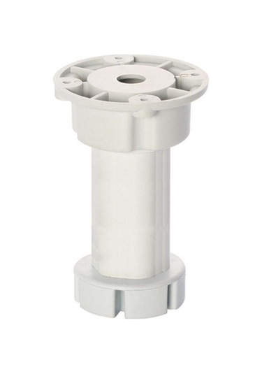 Ayarlanabilir Plastik Baza Ayak - 12-17cm - Gri- 2 Adet Gri 2'li Baza Ayağı Tr Diğer