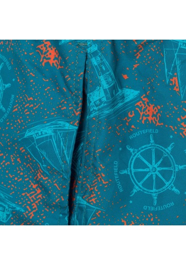 Routefield View Erkek Deniz Şortu Renkli Çok Renkli