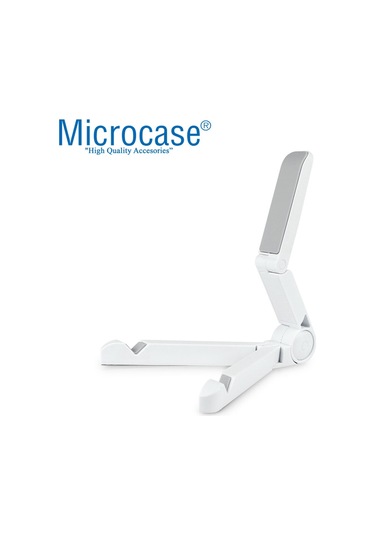 Microcase Masaüstü Katlanabilir Telefon Tablet Stand Beyaz Al2457