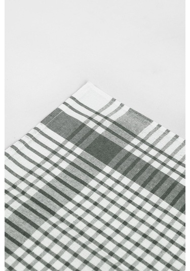 Pamuklu Yeşil Renkli Pöti Kareli 4'lü Kurulama Bezi, Beslenme Örtüsü, Servis Peçetesi