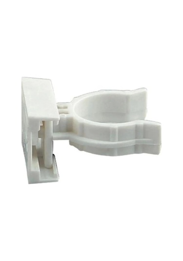 Baza Klipsi Tekli 12 Adet Beyaz