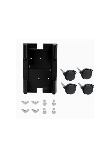 Kangvka Taşınabilir Bilgisayar Kasası Rafı - Genişlik Ayarlanabilir, Frenli Tekerlekli, Yükseltme Tabanı, Ev Ve Ofis Kullanıma Uygun