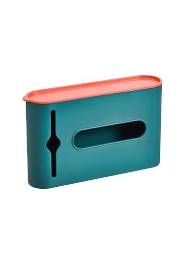 Ulzyvf Pratik Çöp Poşeti Dispanseri - Kendinden Yapışkanlı, Su Geçirmez, Mutfak & Banyo Mavi Mavi