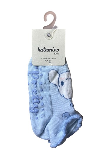 Katamino Liora Abs'li Bebek Çorabı 20422 Mavi