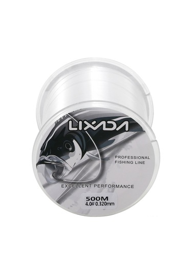 Reedark 4.0 Numara Şeffaf 500m Nilon Balıkçı İpi - Aşınma Dayanıklı Ve İyi Düğüm Gücü