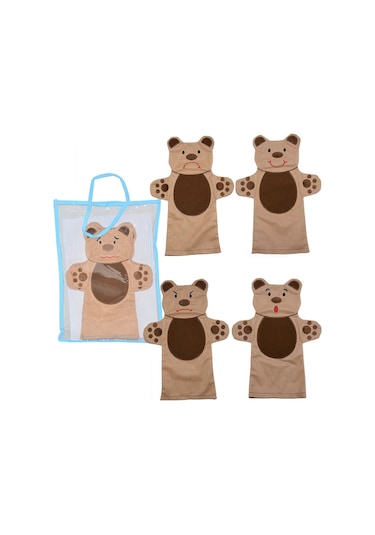 And-5005 Yüz İfadeleri Kukla Set  6Lı