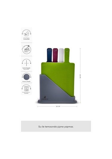 Karaca  Draco 5 Parça Kesme Tahtası