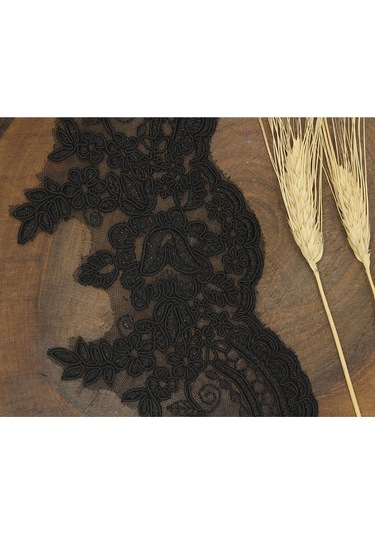 FdayAksesuar Siyah Fransız Güpür 2138 FRDY10466