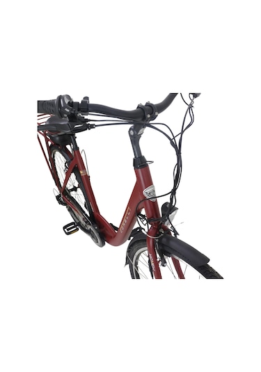 Corelli Moven 28 Jant 51k Unisex Elektrikli Bisiklet Bordo