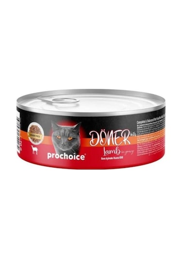 Prochoice Döner Bites Sos İçinde Kuzu Etli Yetişkin Kedi Konservesi 70 Gr
