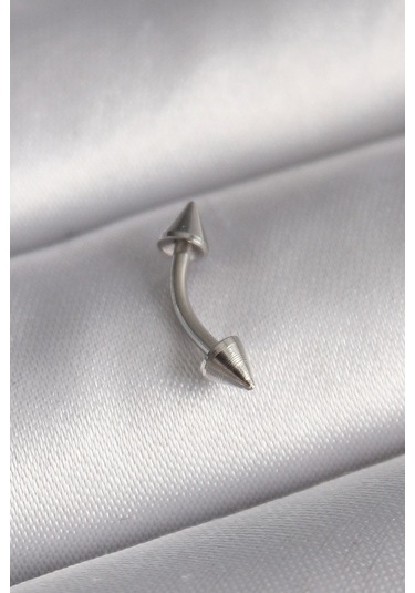 Ceylan Adam 316l Çelik Gümüş Renk Çivi Model Piercing Çok Renkli