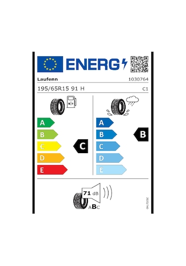 Laufenn 195/65 R15 91H G Fit Eq+ LK41 Yaz Lastiği 2025