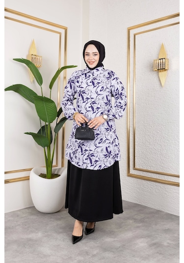 Etekli İkili Takım - Mavi / T0106 Mavi