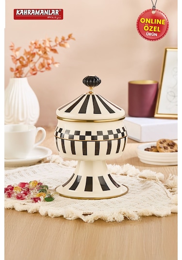 Prime Cream Ayaklı Şekerlik Krem