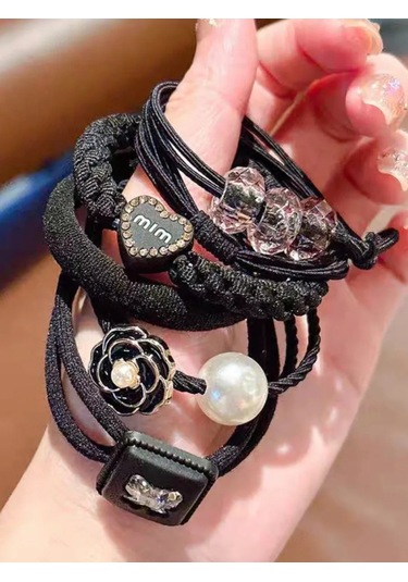 Mını Shop Msk Saç Lastikleri, 12'li Set 328984555 Bej