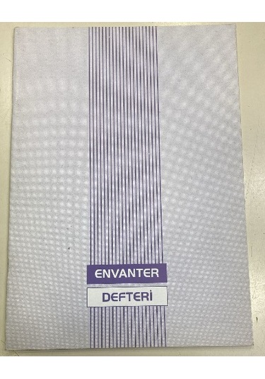 Envanter Defteri 24 Yaprak Ulaş Marka