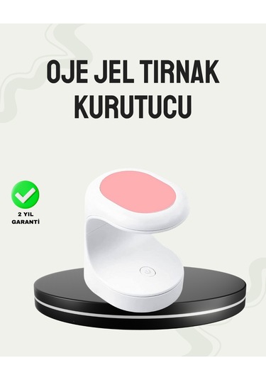 Cilt Dostu Işık Teknolojili Kurutucu Güvenli Ve Konforlu Kullanım