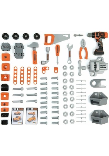 Smoby Black+Decker Bricolo Center Tamir Tezgahı 360727
