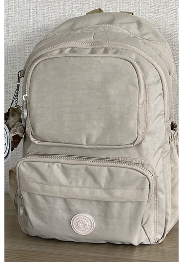 Nemo Group Sırt Çantası Bej Krinkıl Kumaş Suya Dayanıklı Bej