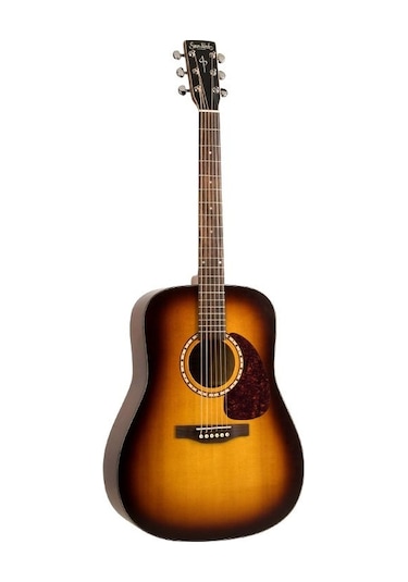 Simon and Patrick Songsmith Dreadnought Akustik Gitar (Burst)