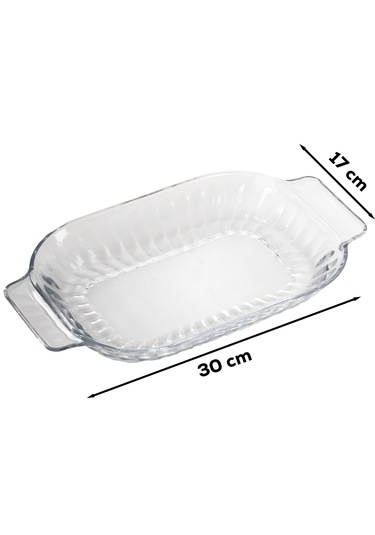 Porsima1160 Shell Kulplu Salata Ve Servis Sunum Tabağı 17x30 Cm