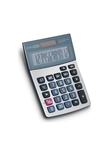 Mas 6908 Ofis Tipi Küçük 12 Hane Hesap Makinesi