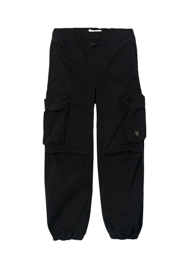 Name It Nkmben R Parachute Twı Pa Siyah Erkek Çocuk Pantolon Siyah