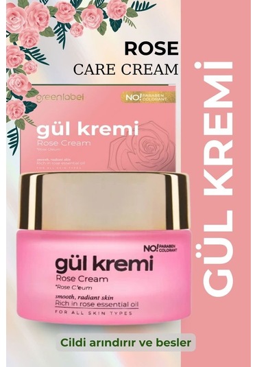 Greenlabel Gül Yağı Özlü Krem 30 ML