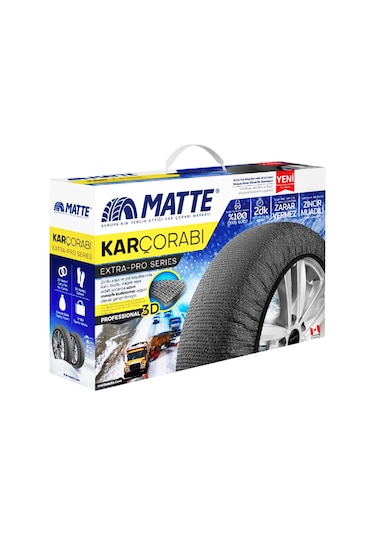 235/40/20 X Large Size 70 Matte Oto Kar Çorabı Gri Extra Pro 2354020