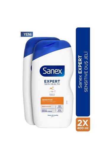 Sanex Expert Sensitive Duş Jeli 2 x 400 ML