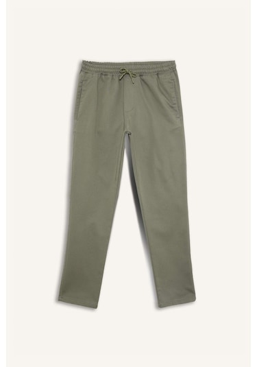 DeFacto Yazlık Jogger Pantolon Beli Bağcıklı Cepli D5966AX25SPGN457