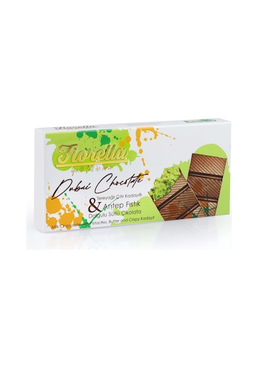 Fiorella Dubai Çikolatası 200 Gr. 12 Adet 1 Koli