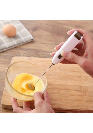 Soulader Elektrikli Mini Süt Köpürtme Makinesi Taşınabilir Çırpıcı Kremalı Köpük Yapma Aleti Cappuccino Karıştırıcı İçecek Mikseri Ev Ofis Kullanımı Diğer