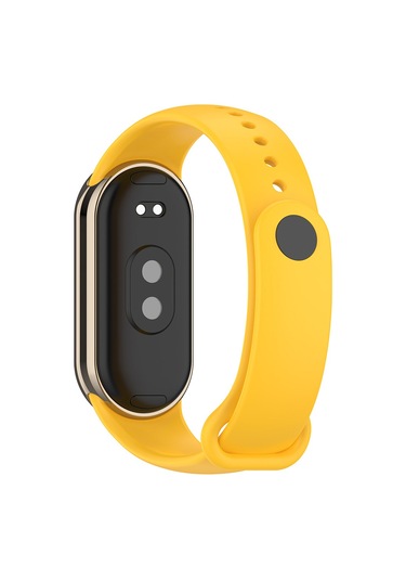 Butam Bilişim Xiaomi Mi Band 8 Serisi Klasik Kordon Silikon Strap Kayış-mor